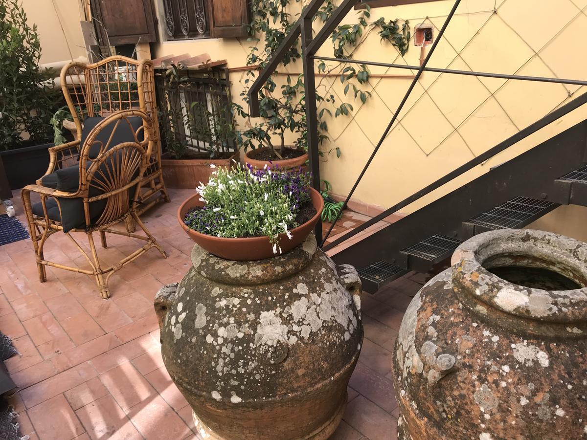 Ferienwohnung The Terrace In Santa Croce Florenz Exterior foto